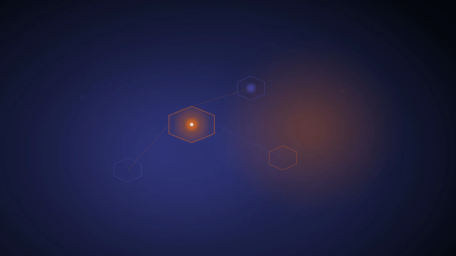 Editorial illustration of service business content signals radiating outward as structured AI citation nodes across multiple recommendation platforms