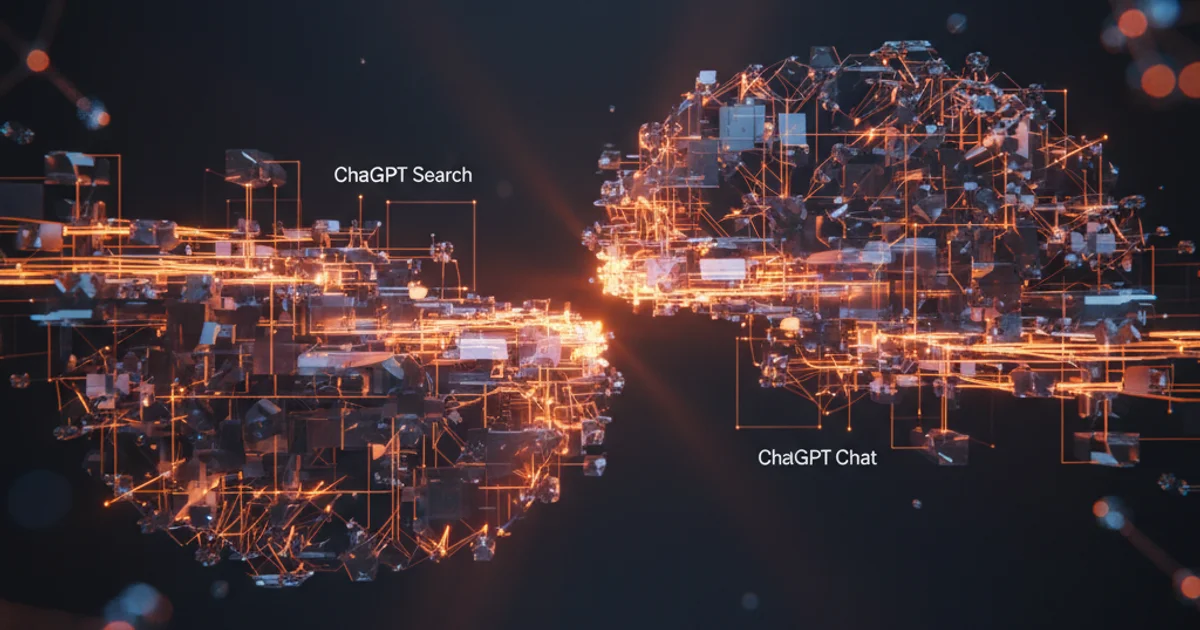 ChatGPT Search vs ChatGPT Chat for Businesses: two retrieval pipelines, one brand name